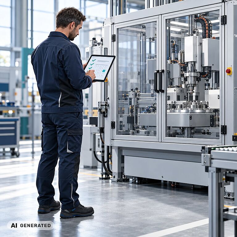 Optoelektronischen Schutzeinrichtungen gemäß BetrSichV